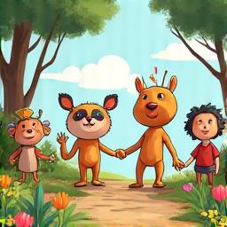 Children's book illustration