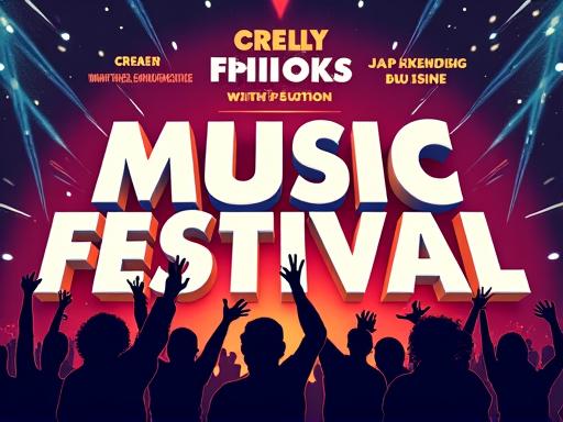 Music festival poster